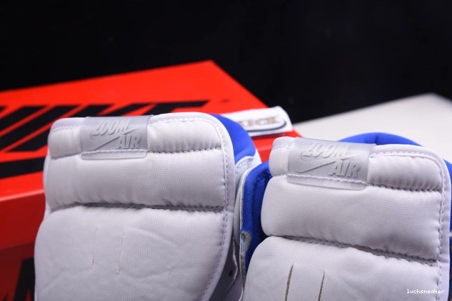 Reps LUCY White High Air Retro Jordan 1 Racer Blue Zoom CK6637-104 0704